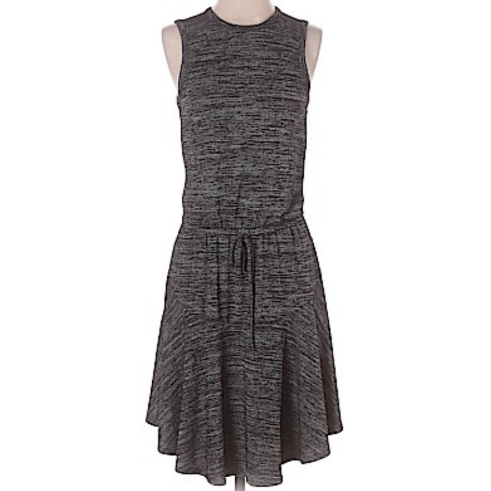🌸3/$25 🆕 Mossimo Grey and Black A-line Sleeveless Dress with Pockets, Size XS